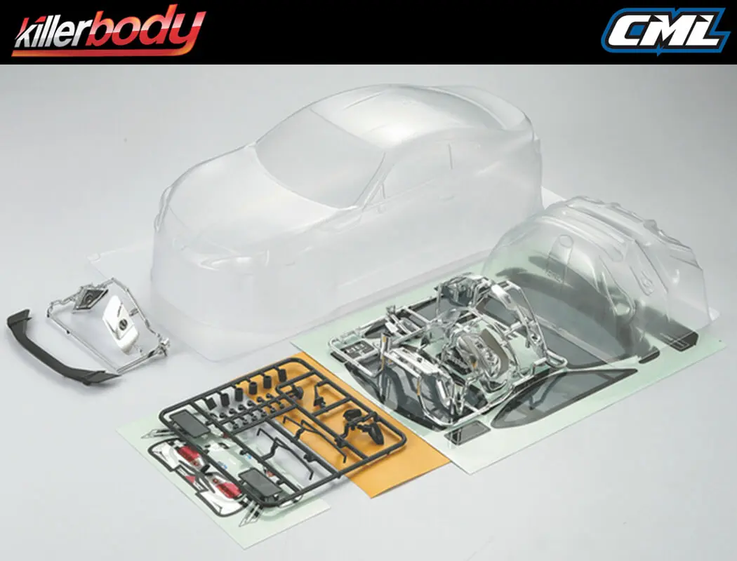 Killerbody Subaru BRZ 190mm Clear Body – view 2