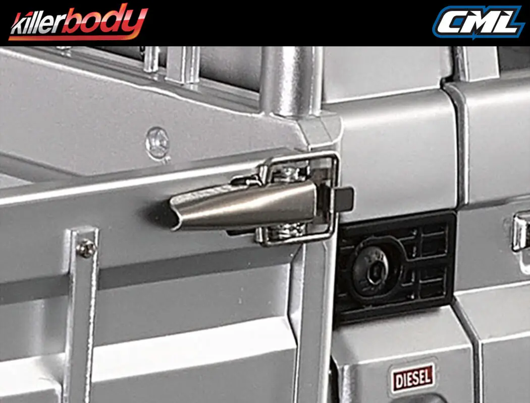 Killerbody Toyota Land Cruiser Lc70 Metal Bed Lock Catch – view 4
