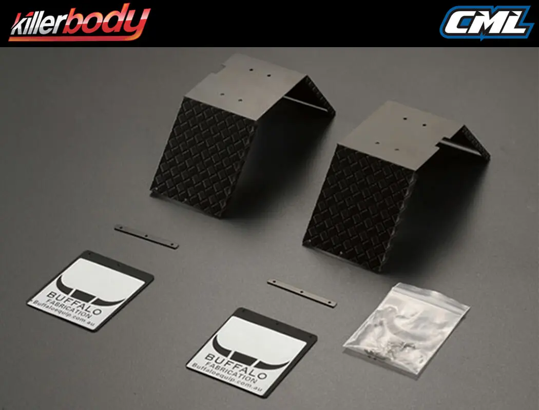 Killerbody Rear Fender for 1/10th Truck (3.75 Inch Tyres) – view 2