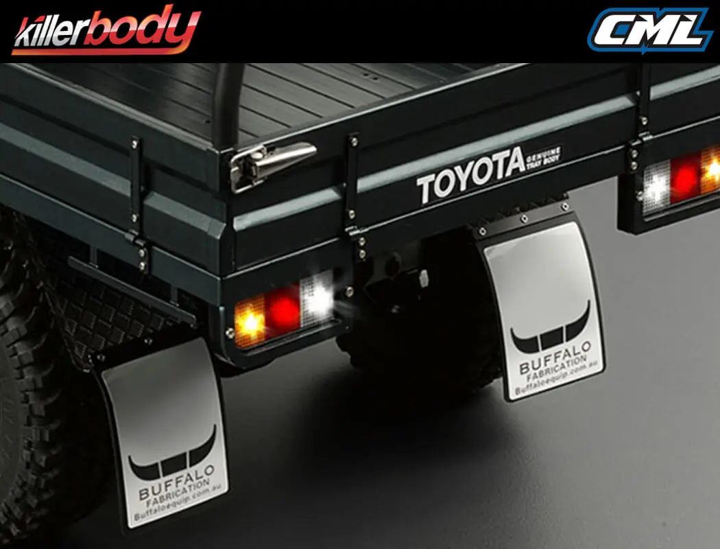 Killerbody Rear Fender for 1/10th Truck (3.75 Inch Tyres) – view 3