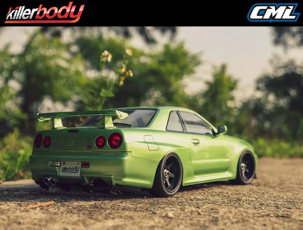 Killerbody Nissan Skyline R34 195mm Clear Body – view 5