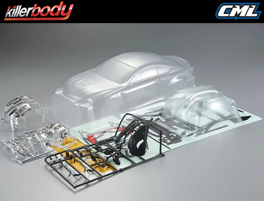 Killerbody Lexus Rc F 195mm Clear Body – view 2