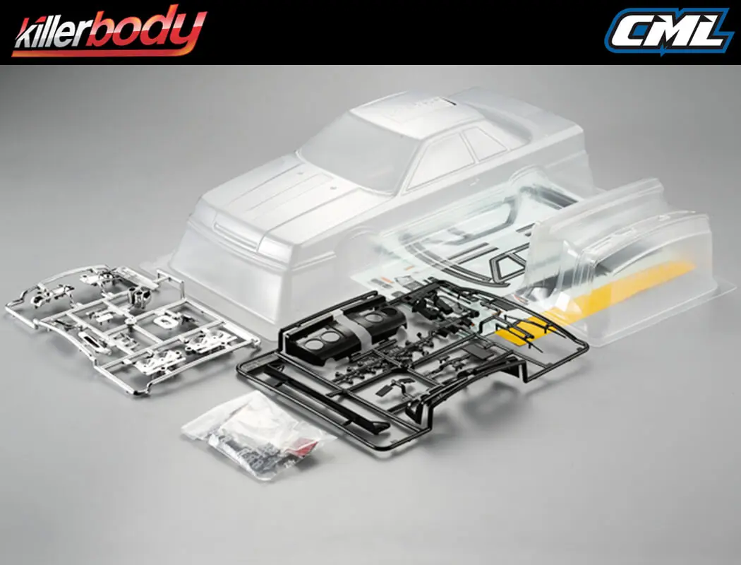 Killerbody Nissan Skyline R31 190mm Clear Body – view 2