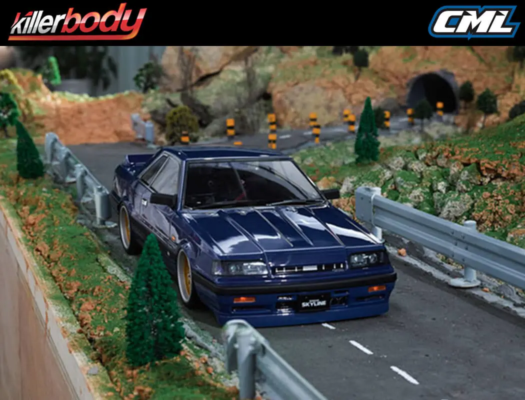 Killerbody Nissan Skyline R31 190mm Clear Body – view 4