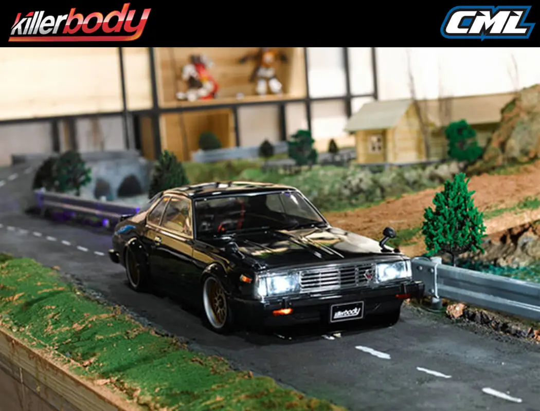 Killerbody Nissan Skyline 2000 Turbo Gt-Es 195mm Clear Body – view 4