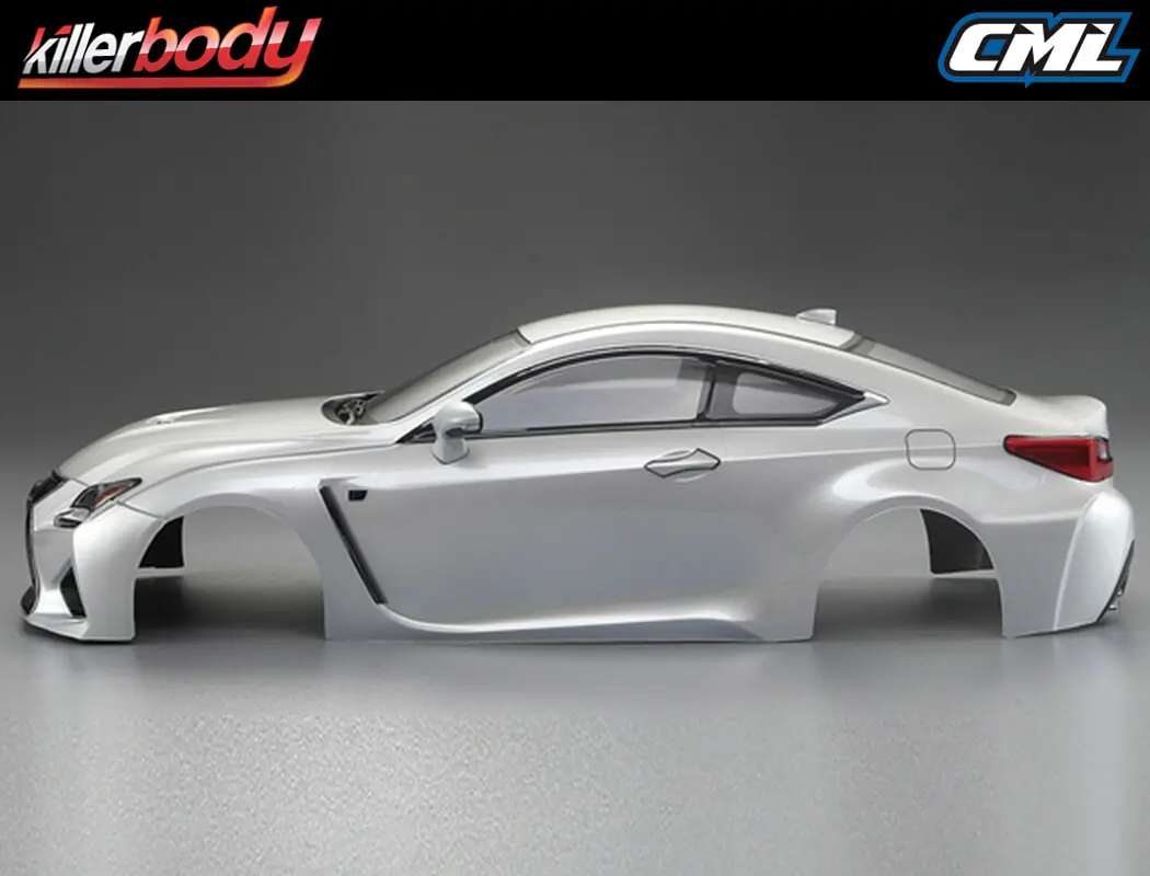 Killerbody Lexus Rc F 195mm Finished Body - Pearl White – view 6