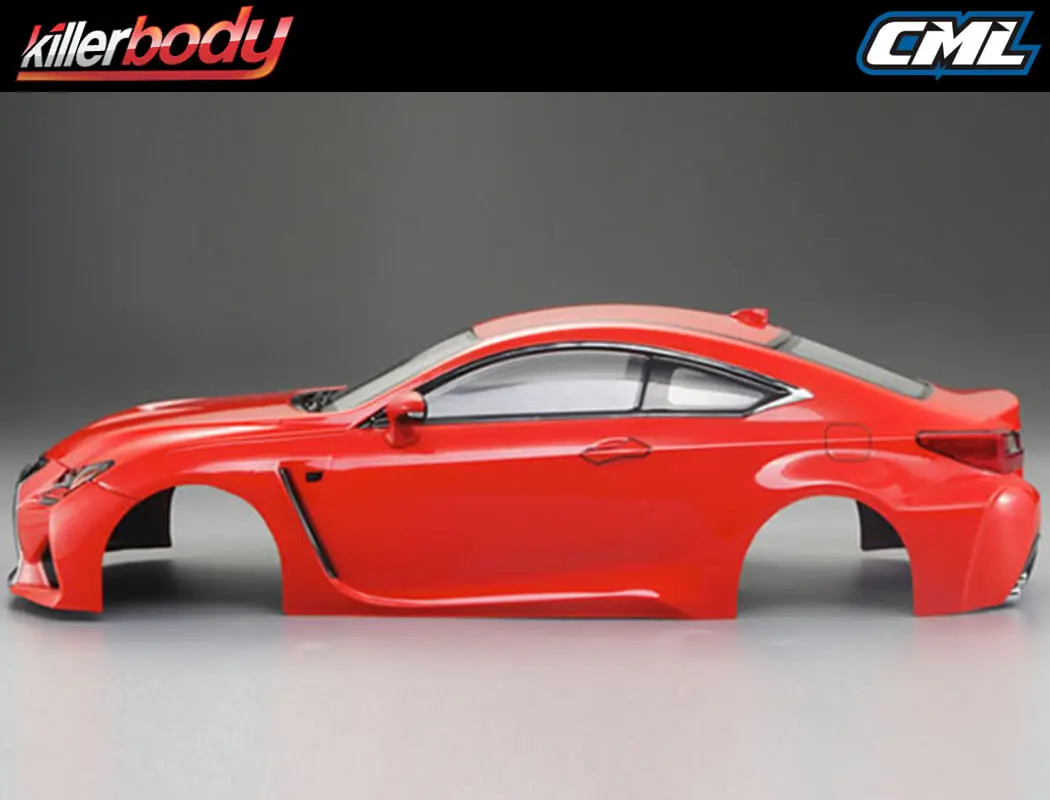 Killerbody Lexus Rc F 195mm Finished Body - Orange – view 2