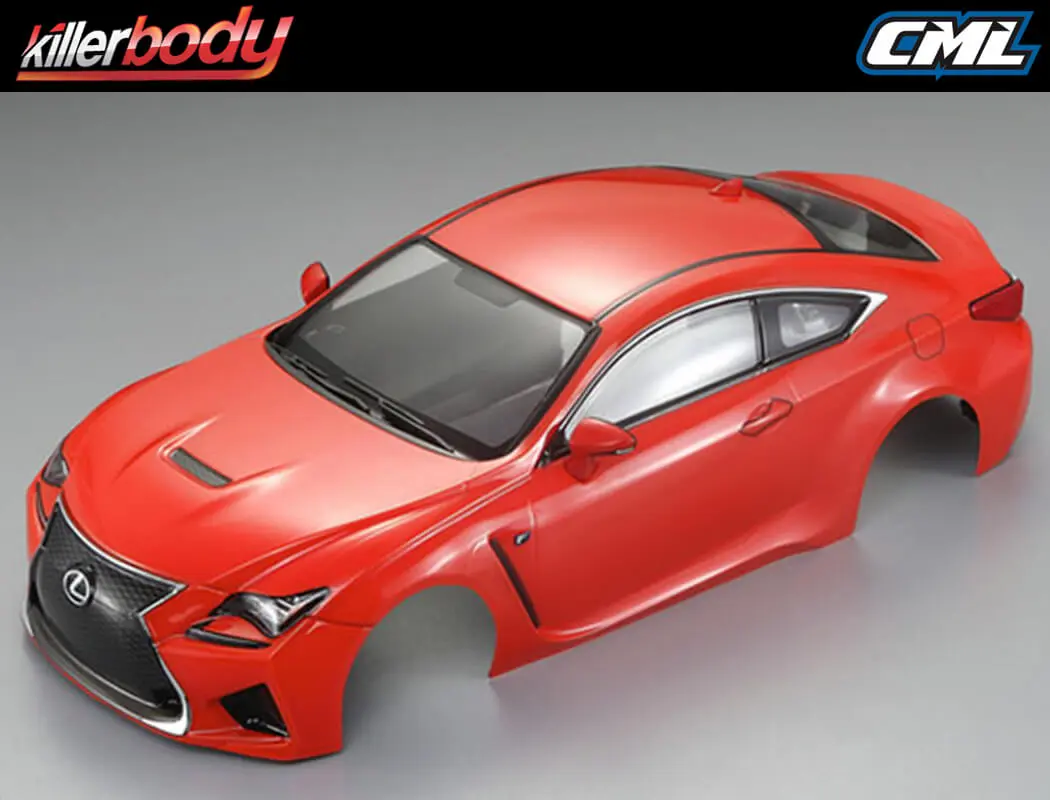 Killerbody Lexus Rc F 195mm Finished Body - Orange – view 4