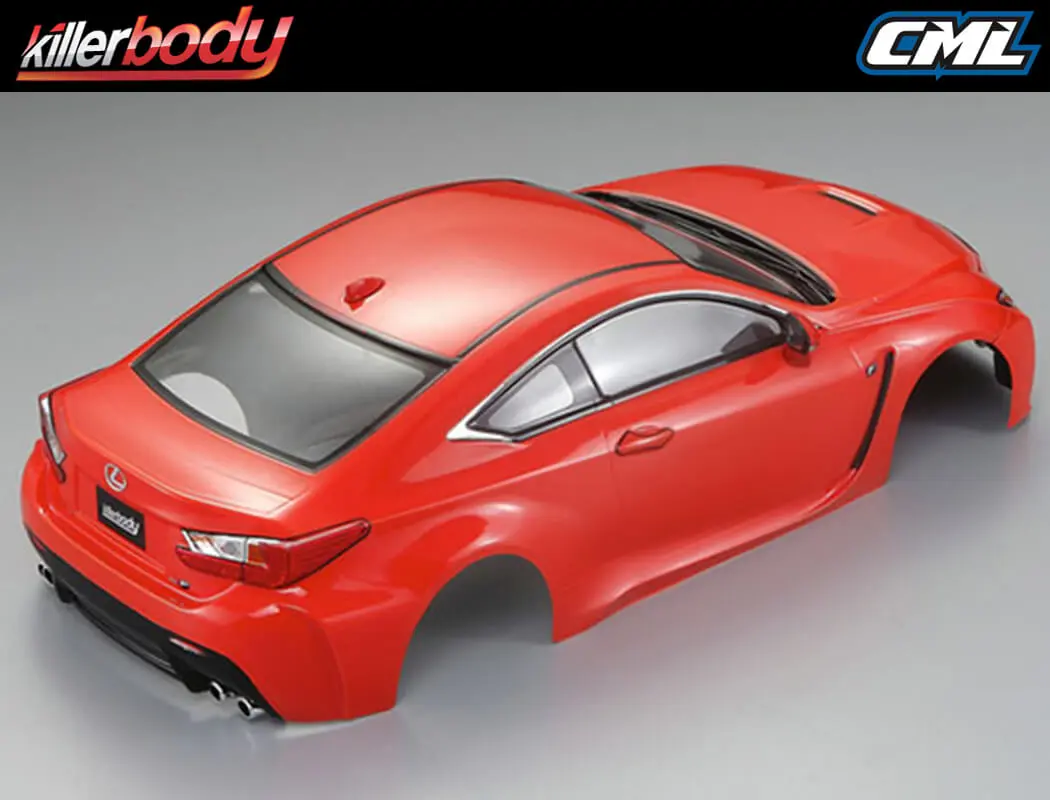 Killerbody Lexus Rc F 195mm Finished Body - Orange – view 6