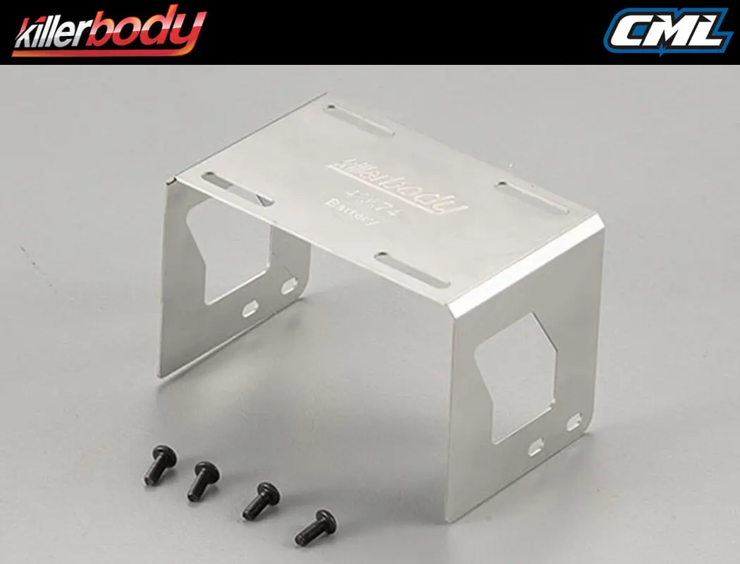Killerbody Battery Holder S/S for Axial Scx10 Chassis – view 2