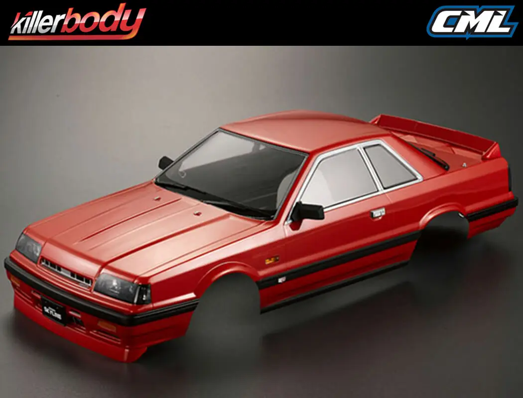 Killerbody Nissan Skyline R31 190mm Finished Body Red – view 2