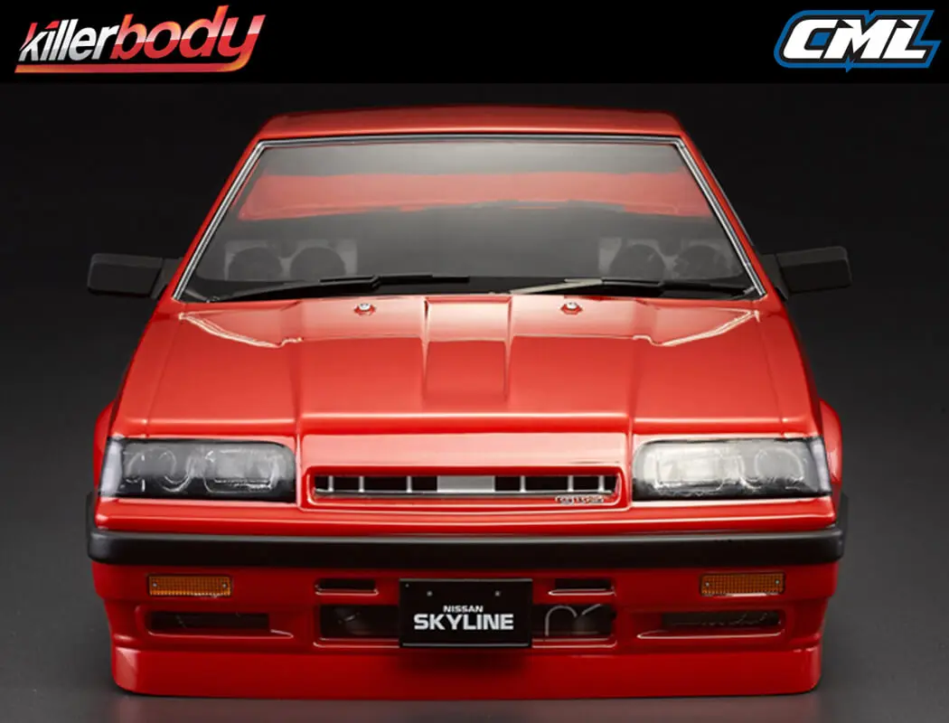 Killerbody Nissan Skyline R31 190mm Finished Body Red – view 4