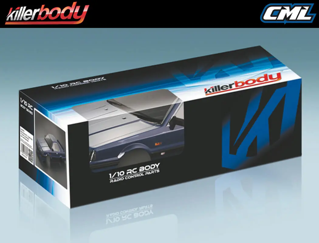 Killerbody Nissan Skyline R31 190mm Finished Body Blue – view 3