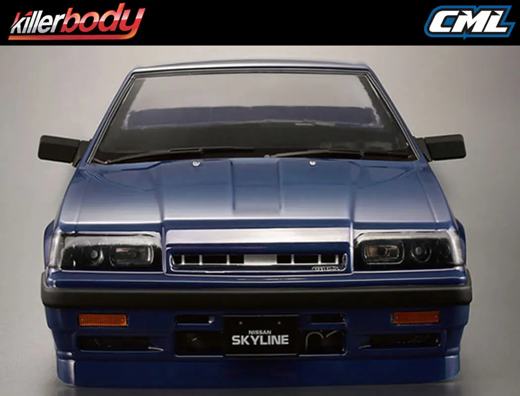 Killerbody Nissan Skyline R31 190mm Finished Body Blue – view 4