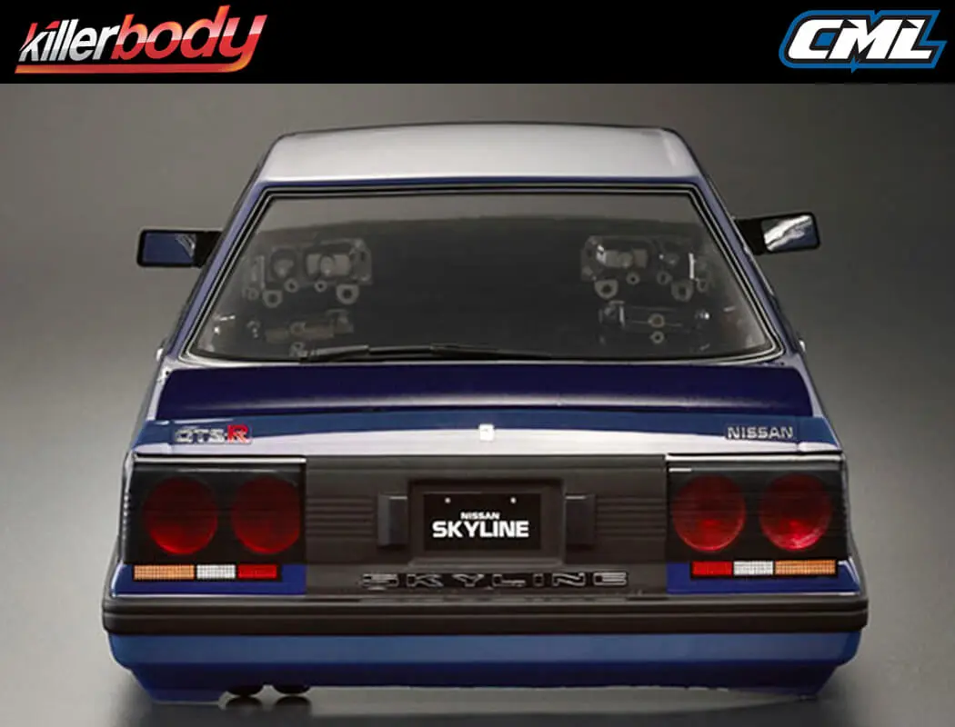 Killerbody Nissan Skyline R31 190mm Finished Body Blue – view 5