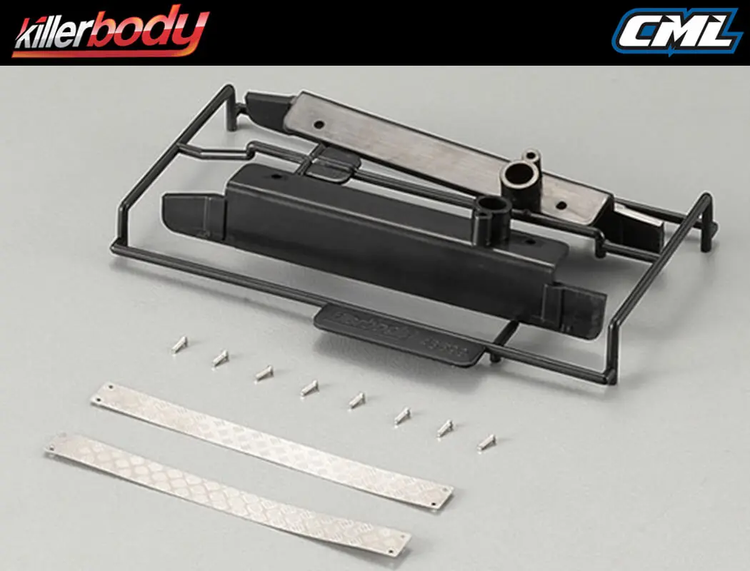 Killerbody Detail Scale Pedal Antiskid Plate & Abs Kb48601 – view 2