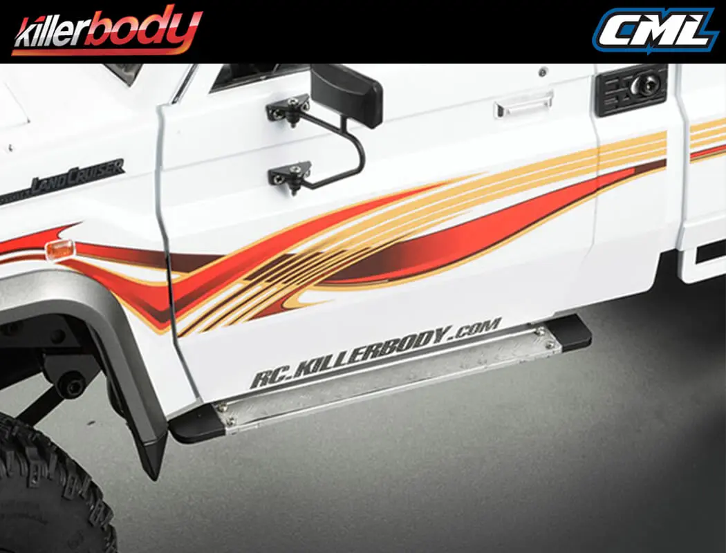 Killerbody Detail Scale Pedal Antiskid Plate & Abs Kb48601 – view 3