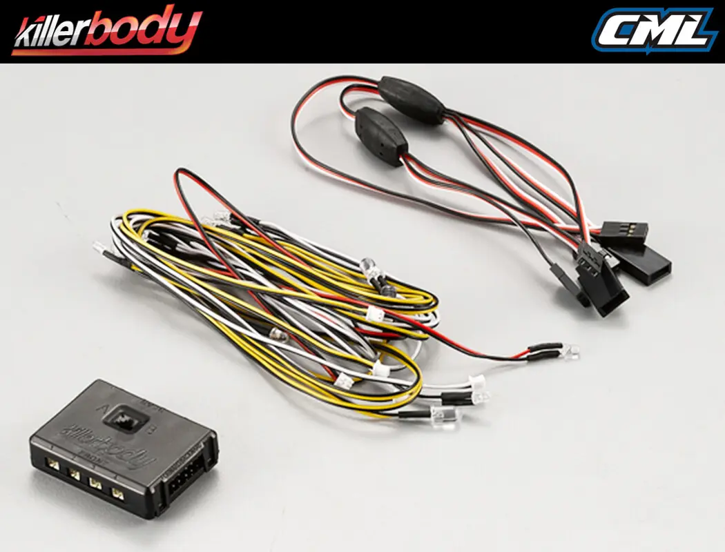 Killerbody Led Unit Set W/Control Box 14 Leds for Kb48601 With Kb48615 Cockpit – view 2