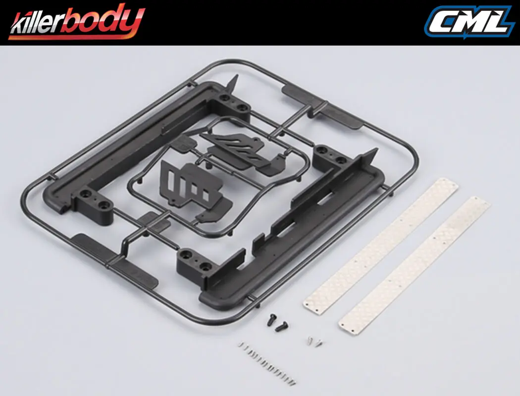 Killerbody R &amp; L Pedal W/Antiskid Plate Stainless Steel &amp; Plastic – view 2