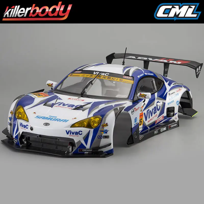Killerbody Vivac 86 Mc Finished Bodyshell 1/10th