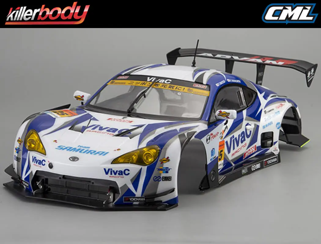 Killerbody Vivac 86 Mc Finished Bodyshell 1/10th – view 2
