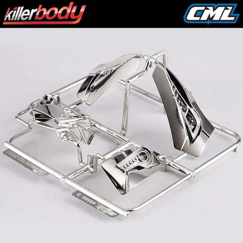 Killerbody Subaru BRZ R&amp;d Sport Chromed Plastic Part Set