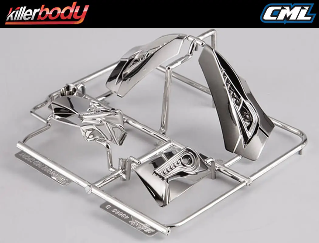 Killerbody Subaru BRZ R&d Sport Chromed Plastic Part Set – view 2