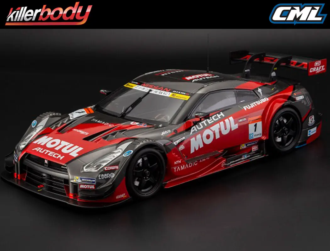 Killerbody Nissan Motul Autech Gt-R 2016 Clear Body Set – view 3