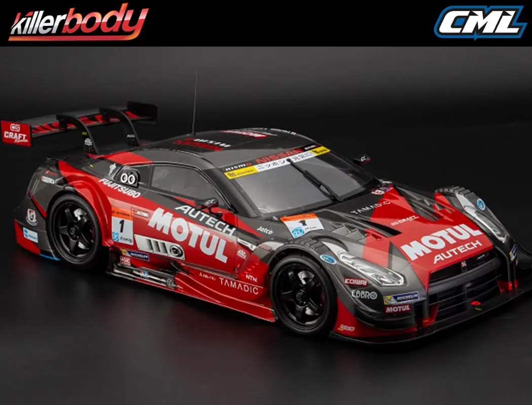 Killerbody Nissan Motul Autech Gt-R 2016 Clear Body Set – view 4