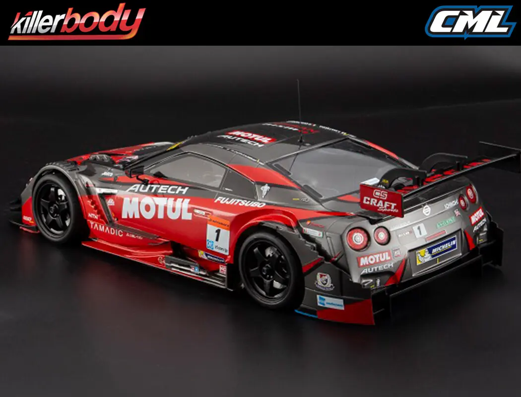 Killerbody Nissan Motul Autech Gt-R 2016 Clear Body Set – view 5