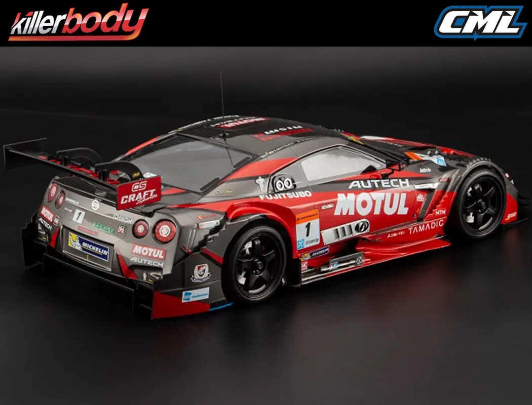 Killerbody Nissan Motul Autech Gt-R 2016 Clear Body Set – view 6