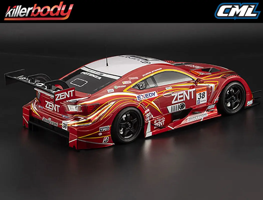 Killerbody Zent Cerumo Rc F Clear Bodyshell 1/10th – view 6