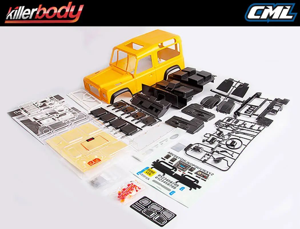 Killerbody Lr90 Hardbody Set Painted Yellow – view 2