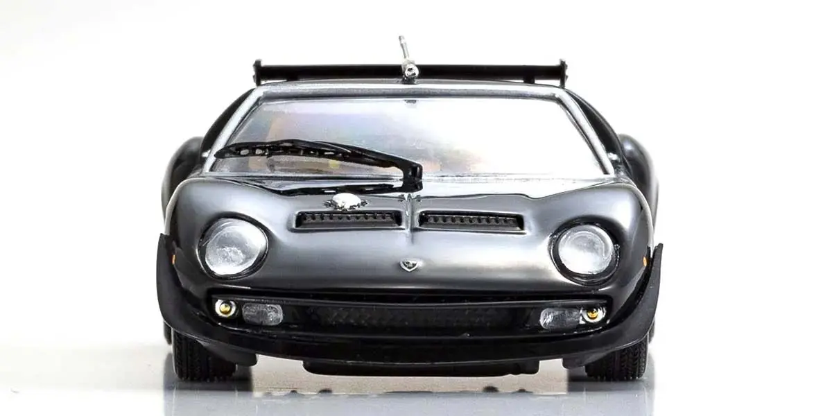 Kyosho 1:43 Lamborghini Miura SVR 1970 Black-Gold – view 5