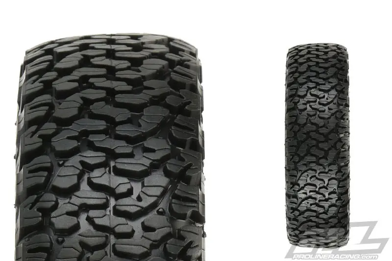 Proline Bf Goodrich K02 1.9"g8 Rock Terrain Tyres W/Mem. Foam – view 3