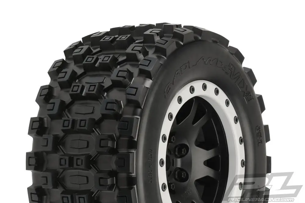 Proline Badlands Mx43 Pro-Loc Tyres Mounted for Xmaxx (F/R) – view 2