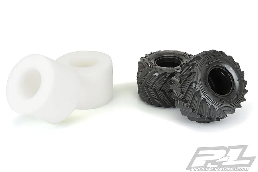 Proline Demolisher 2.6"/3.5" All Terrain Tyres for Losi LMT – view 4