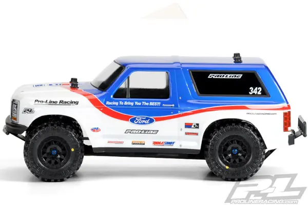 Proline 1981 Ford Bronco Clear Body Pro-2 Sc / Slash/4x4 – view 3