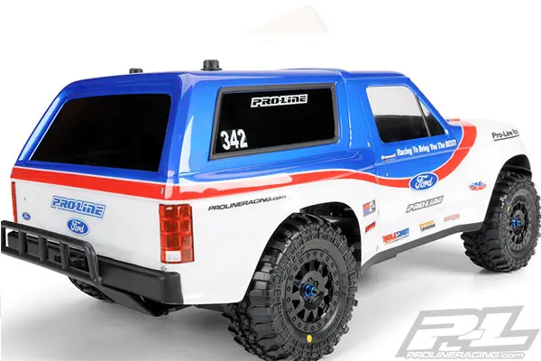 Proline 1981 Ford Bronco Clear Body Pro-2 Sc / Slash/4x4 – view 4