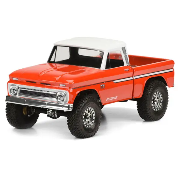 Proline 1966 Chevrolet C-10 Clear Body (Cab+bed) Scx10 313