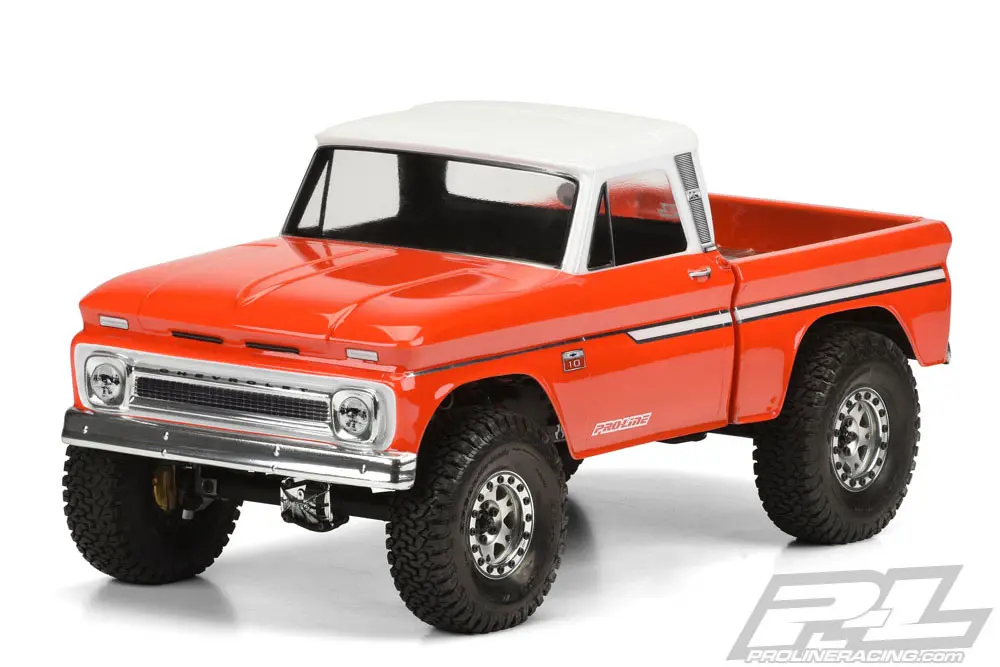 Proline 1966 Chevrolet C-10 Clear Body (Cab+bed) Scx10 313 – view 2
