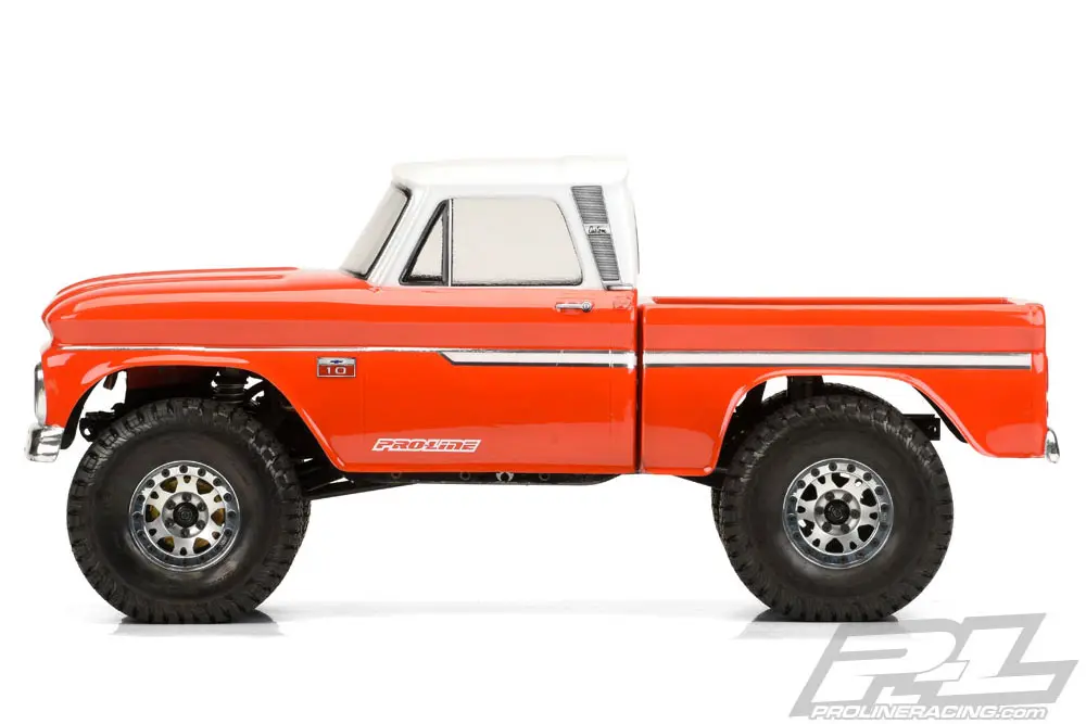 Proline 1966 Chevrolet C-10 Clear Body (Cab+bed) Scx10 313 – view 3