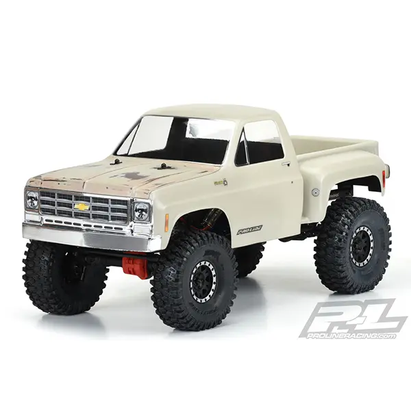 Proline 1978 Chevy K-10 Clear Body Cab&amp;bed Crawler 313mm Wb