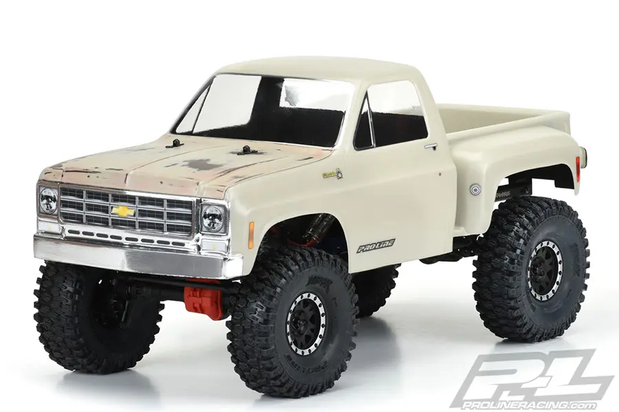 Proline 1978 Chevy K-10 Clear Body Cab&amp;bed Crawler 313mm Wb – view 2