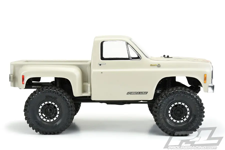 Proline 1978 Chevy K-10 Clear Body Cab&amp;bed Crawler 313mm Wb – view 3