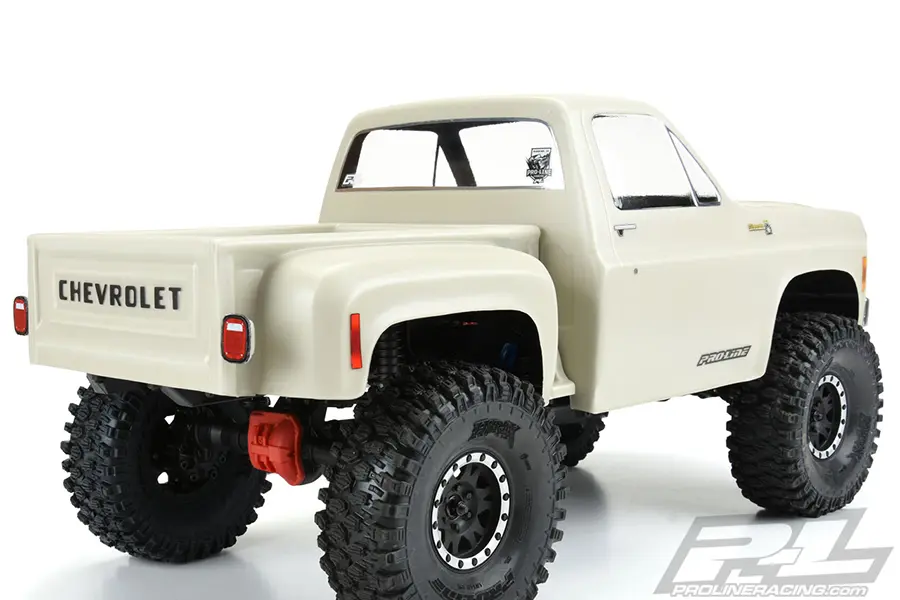 Proline 1978 Chevy K-10 Clear Body Cab&amp;bed Crawler 313mm Wb – view 4