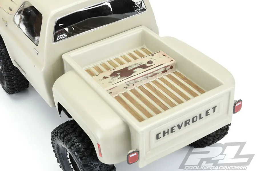 Proline 1978 Chevy K-10 Clear Body Cab&amp;bed Crawler 313mm Wb – view 5