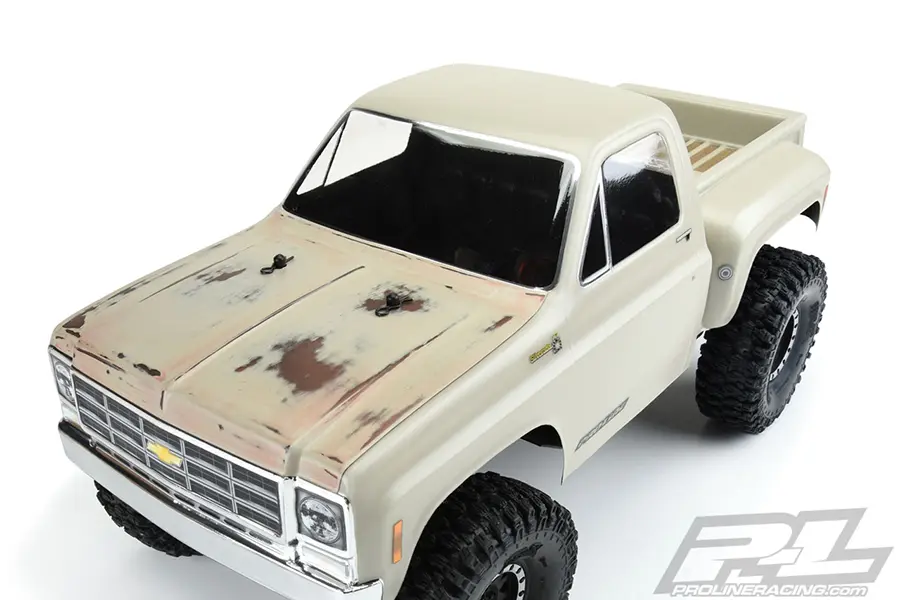 Proline 1978 Chevy K-10 Clear Body Cab&amp;bed Crawler 313mm Wb – view 6