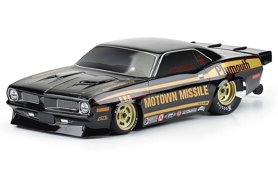 Proline 1972 Plymouth Barracuda Motown Missile Tough Black – view 3