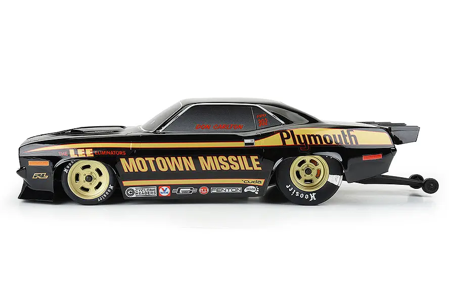 Proline 1972 Plymouth Barracuda Motown Missile Tough Black – view 4